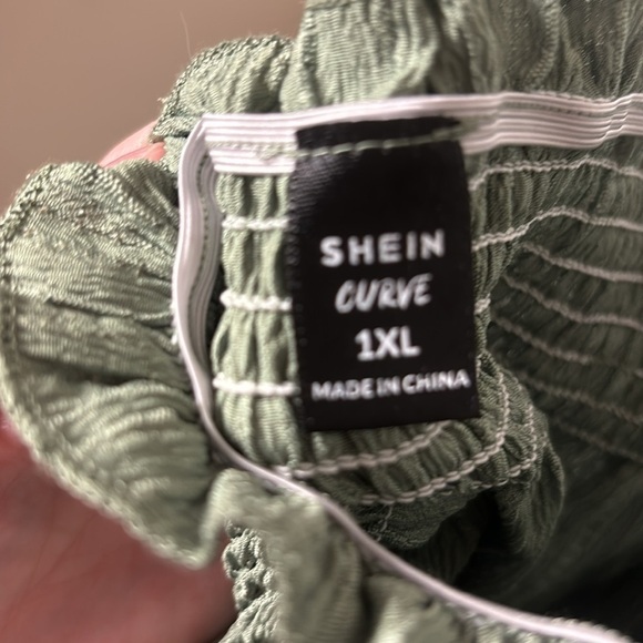 Green plus size women’s XL  summer dress - Picture 5 of 6